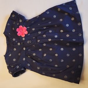 Carter's navy dress. 3 months